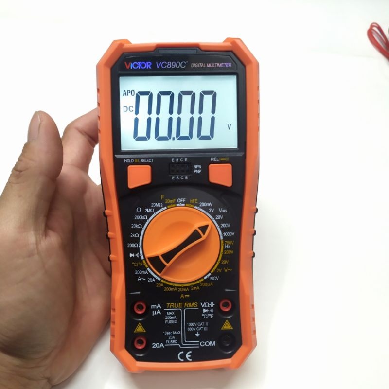 Victor VC - 890C+ đồng hồ vạn năng điện tử VC890C+ VICTOR VC 890C + [VC-890C+]
