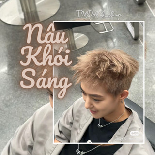 Thuốc Nhuộm Tóc Màu NÂU KHÓI SÁNG Nam | Tudayhair, Tudayhairs