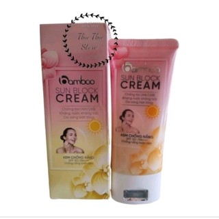 Kem Chống Nắng BamBoo Collagen Thảo Mộc