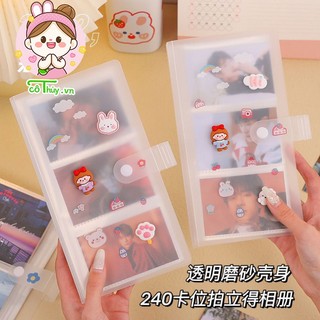 Sổ đựng LOMO card, ảnh in mini 84 card 6.5x9