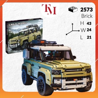 Đồ chơi technic mô hình lắp ráp siêu xe ranger rover defender tỉ lệ 1:8 bộ lắp ghép xe 2573 pcs