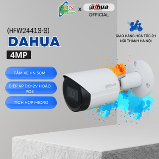 Camera ip dahua thân dh-ipc hfw2441s-s 4mp tích hợp micro, bảo hành 24 tháng