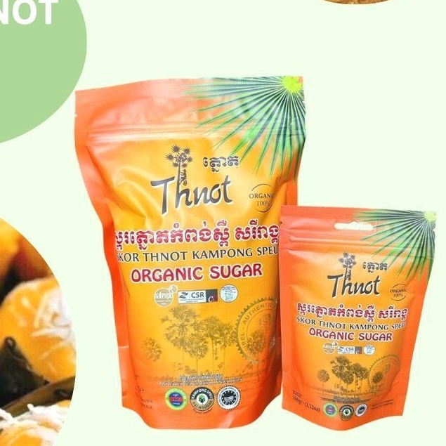 Đường thốt nốt hữu cơ Confirel túi 100g