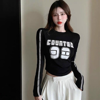 KCS⭐Croptop gân tay dài chạy sọc tay🔉