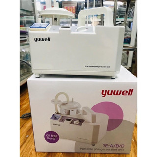 Máy hút dịch mũi họng 1 bình Yuwell 7E-A (tặng đầu hút mũi trẻ em)