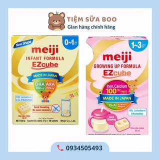 Sữa meiji chính hãng dạng thanh 0-1 và 1-3