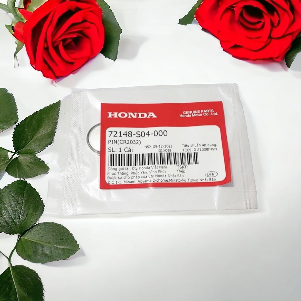 Pin CR2032 oto xe máy chính hãng honda