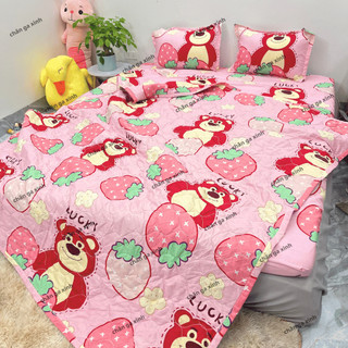 Chăn hè trần bông 3 lớp COTTON POLY  (Được chọn mẫu)
