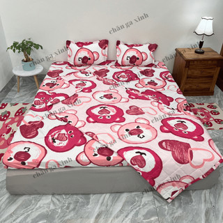 Chăn hè trần bông 3 lớp COTTON POLY  (Được chọn mẫu)