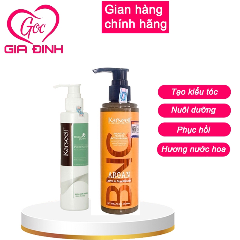 Kem Xả Khô siêu phục hồi tóc uốn nhuộm hư tổn khô xơ KARSEELL