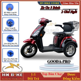 Xe điện 3 bánh, GODA-PRO F69, Dành Cho Người Già, Người Khuyết Tật