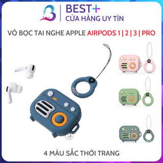 Vỏ bọc bảo vệ airpods pro 3 2 1 case silicon cho tai nghe không dây apple bluetooth bestplus