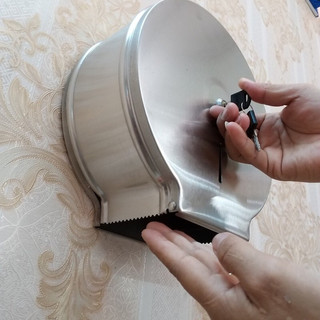 Hộp đựng giấy vệ sinh công nghiệp inox sus304 hộp đựng giấy vệ sinh treo tường có khoá inox sus304