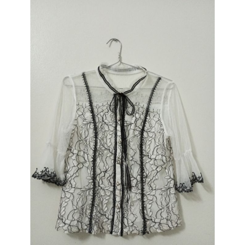 Pass - Sơ mi trắng các kiểu Size S - new 90%
