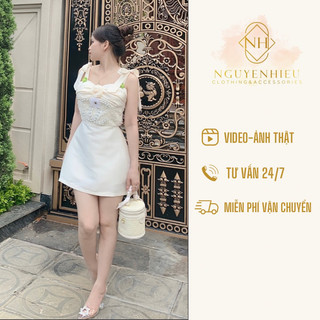 Váy 2 dây chan.el tiểu thư thiết kế