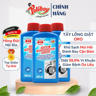 Tẩy Lồng Giặt ORO Nước Tẩy Lồng Máy Giặt, Làm Sạch Máy Cửa Ngang, Vệ Sinh Máy Lồng Đứng, Tẩy Lồng Máy Cửa Ngang 250ml