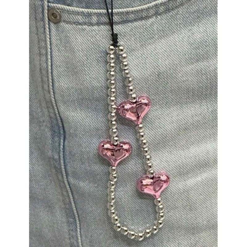 Móc khoá phong cách y2k/ coquette - Keychain style y2k/coquette - Dây treo điện thoại handmade[có sẵ