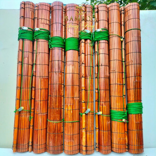 Ngang 1,5m & 1,6m cao 2m mành sáo tre mành che nắng ban công ngoài trời mái hiên có dòng dọc dây kéo