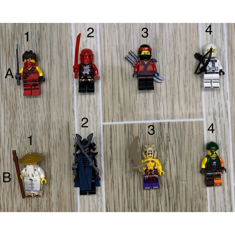 lego minifigures nhân vật ninjago hàng chính hãng