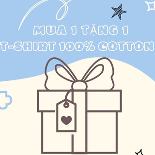  Áo thun unisex 100% cotton - màu ngẫu nhiên - Hopi Fashion