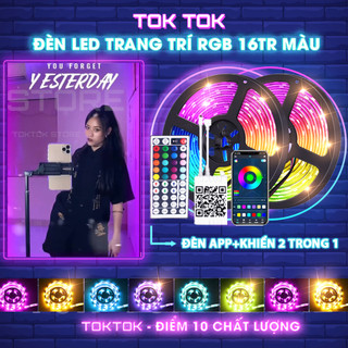 Đèn led trang trí trần nhà , phòng ngủ cực chill, Combo 10M Dây Led Phát Sáng Siêu Tiện Lợi Hỗ Trợ Trang Trí Nhà Cửa
