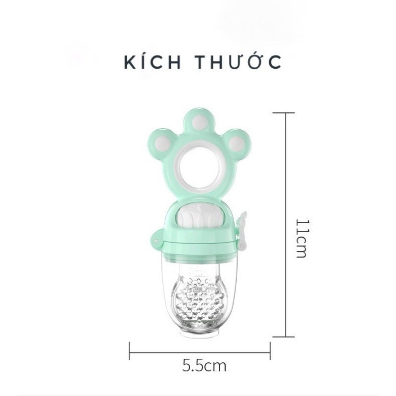 Túi Nhai Ăn Dặm Cho Bé Cao Cấp Chống Hóc Hàng Chính Hãng