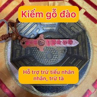 Kiếm gỗ đào mini trừ tiểu nhân, trừ tà, chém vía