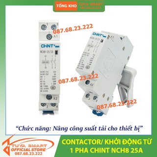 Khởi động từ 1 pha CHINT 25A Contactor 25A NCH8-25A NCH8-40A NCH8-63A
