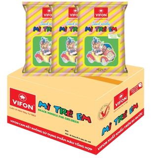 Thùng 200 gói mì trẻ em vifon gói 20g