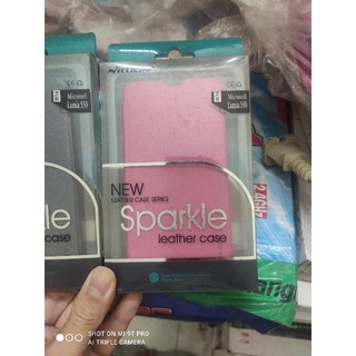 Bao da Nillkin cho Microsoft Lumia 550 (Vàng)