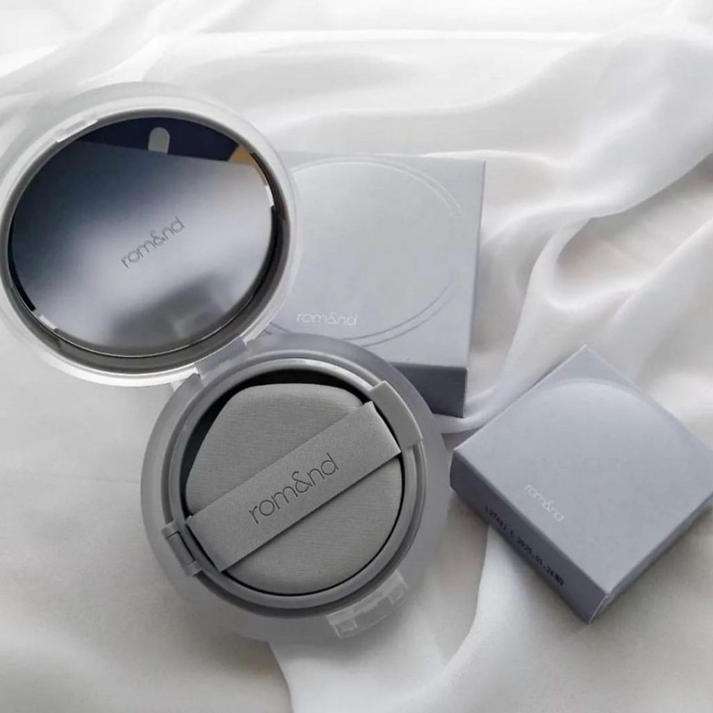 Phấn Nước Căng Bóng, Kiềm Dầu Romand Bare Water, Nu Zero Cushion