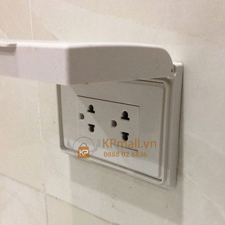 Ổ cắm đôi 3 chấu 16A kiểu Âu Mỹ có tiếp địa Simon H86 - H118