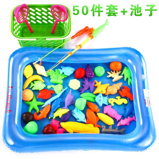 Bộ đồ chơi câu cá kèm bể phao cho bé