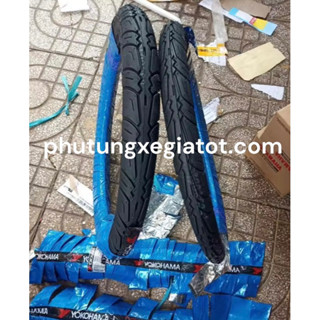Vỏ lốp xe máy Yokohama 2.75-17 R300 bánh sau lốp có ruột xe wave dream sirius bền bỉ