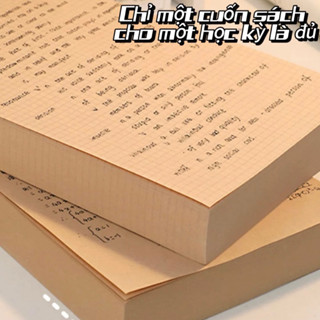 Giấy nháp trắng b5 học sinh cấp 2 học sinh cấp 3 sổ tay kẻ ngang chất liệu dày tiện dụng