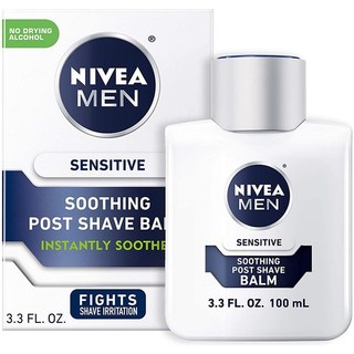Dưỡng ẩm da sau khi cạo râu cho nam NIVEA Men Sensitive Post Shave Balm 100ml (Mỹ)