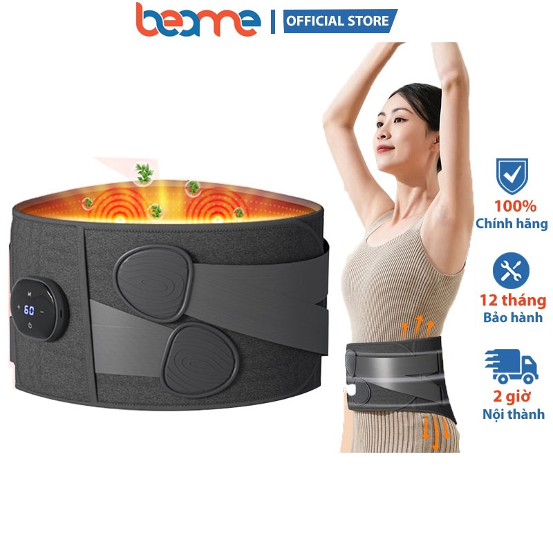 Đai massage lưng cột sống, đai lưng thoát vị địa đệm Beame GK HY