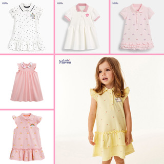 BST Váy polo thun hè cotton xinh xắn cho bé gái - TOPZKIDS