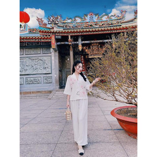 BỘ ĐỒ LAM ĐI CHÙA