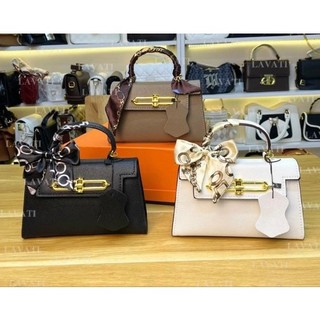 Túi xách size 19 khóa xoay thiết kế nhỏ xinh hottrend