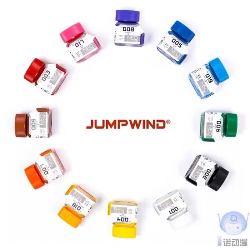 [X] Sơn: Jumpwind NEO Color (Acrylic) (Màu Cơ Bản) NC03-09