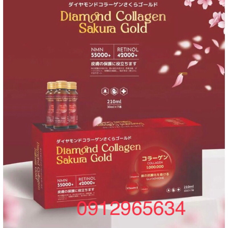 Diamond Collagen Sakura Gold