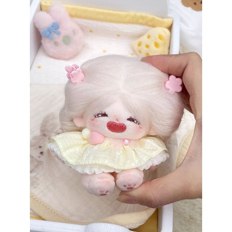Doll 10cm tóc tơ Bạch Kim