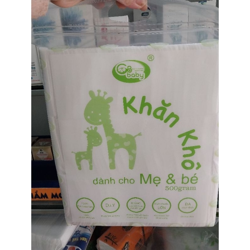khăn khô đa năng Gbbaby 500g