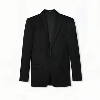 Áo Blazer Wanes Black Single Breasted