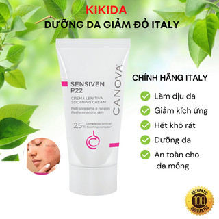 CANOVA Kem Dưỡng Giảm Đỏ CANOVA P22 ITALY, Giảm Kích Ưng Đỏ Da Ngăn Ngừa Lão Hóa, Kikida