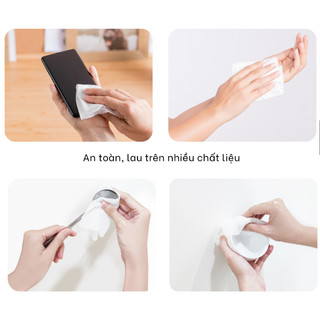 Khăn Giấy Ướt Có Cồn Let-green 50 miếng/bao