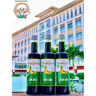 Siro sâm dứa vina 750ml - chuyên dùng pha chế sâm dứa sữa, thạch rau câu