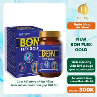 NEW BON FLEX GOLD Giúp bổ sung các dưỡng chất cho xương khớp và sụn nhằm bảo vệ và tái tạo mô sụn khớp, tạo chất nhờn