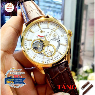 Đồng Hồ Cơ Nam Bentley Chú Hề BL1831-15 Tặng Dây Da Cao Cấp